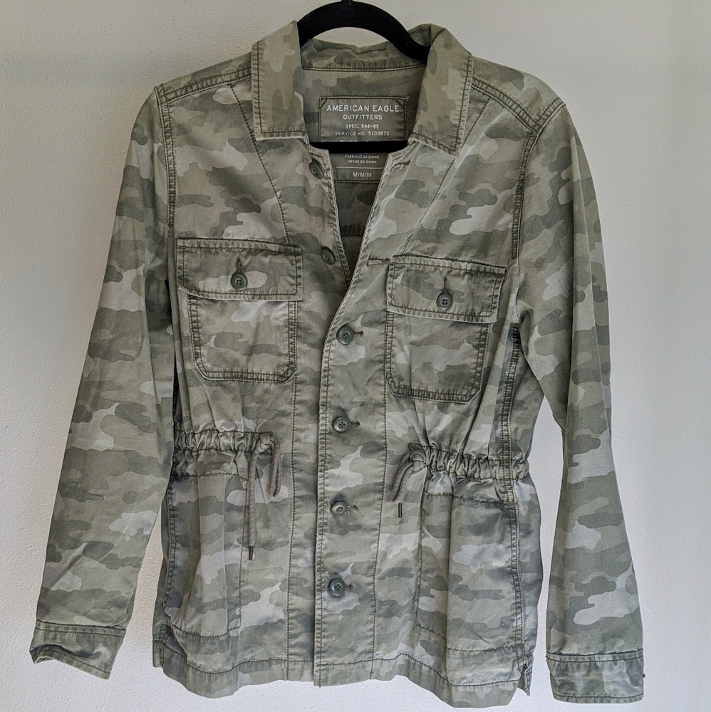 American Eagle Camo Jacket